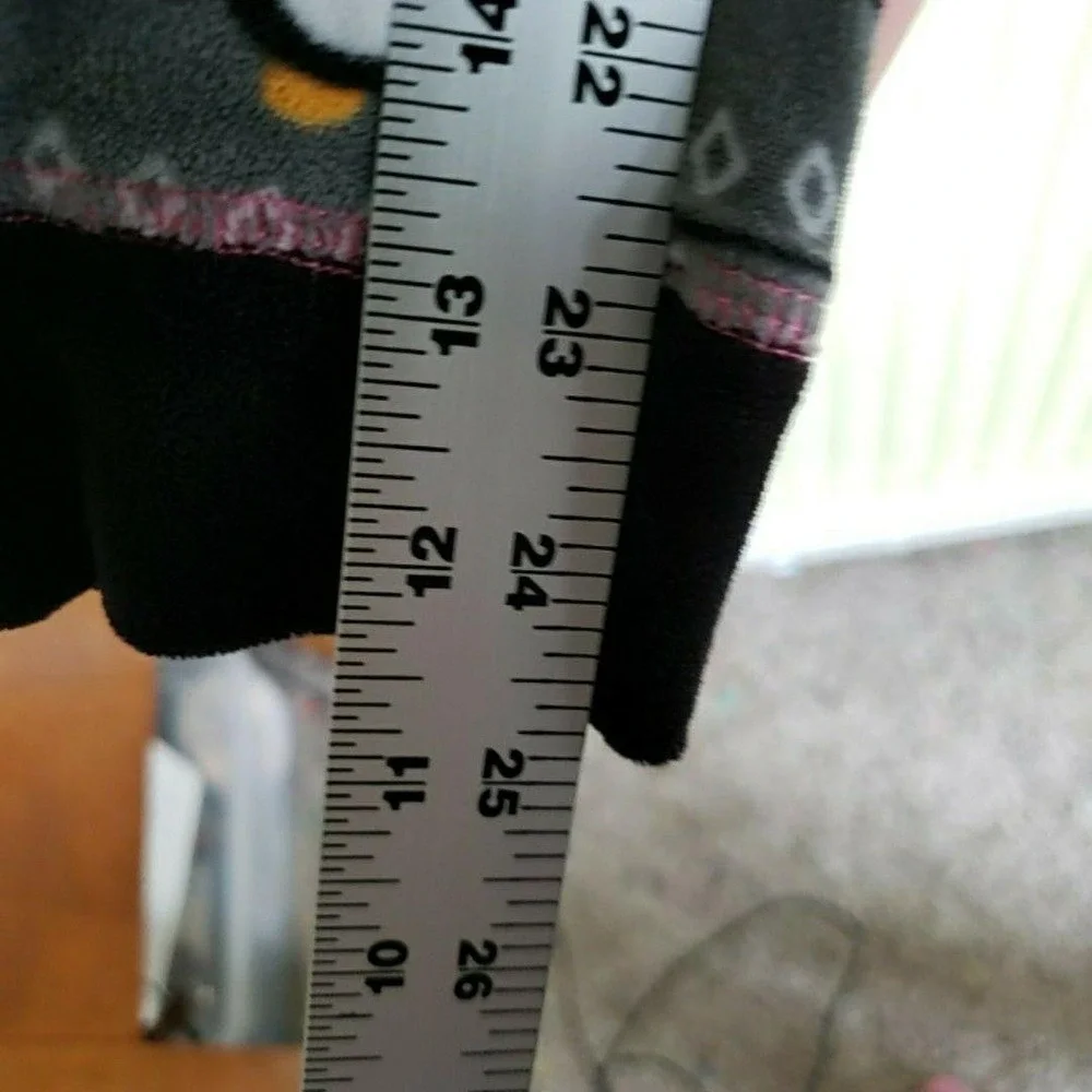 Rose & Ruffle Pajama Pants Girls 12 Gray Fleece Penguin Winter Sleepwear